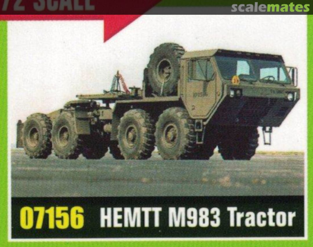 Boxart HEMTT M983 tractor 07156 Trumpeter Boxart HEMTT M983 tractor 07156 Trumpeter