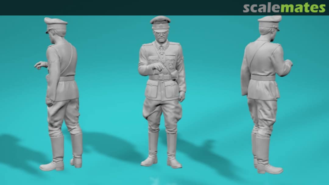 Boxart Bunker - WWII - German officer - version 3 99200219-35 EMP3d Boxart Bunker - WWII - German officer - version 3 99200219-35 EMP3d