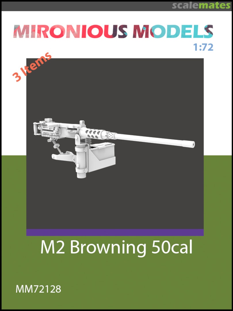 Boxart M2 Browning 50cal MM72128 Mironious Models Boxart M2 Browning 50cal MM72128 Mironious Models