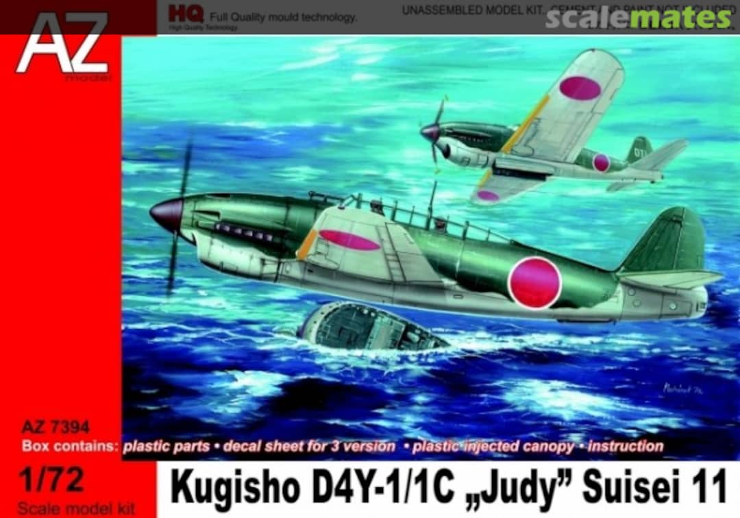 Boxart Kugisho D4Y1/1C AZ7394 AZmodel Boxart Kugisho D4Y1/1C AZ7394 AZmodel