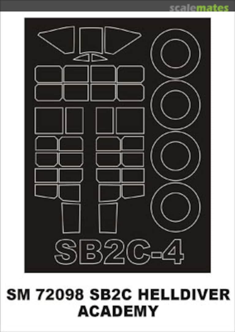 Boxart Curtiss SB2C Helldiver SM72098 Montex
