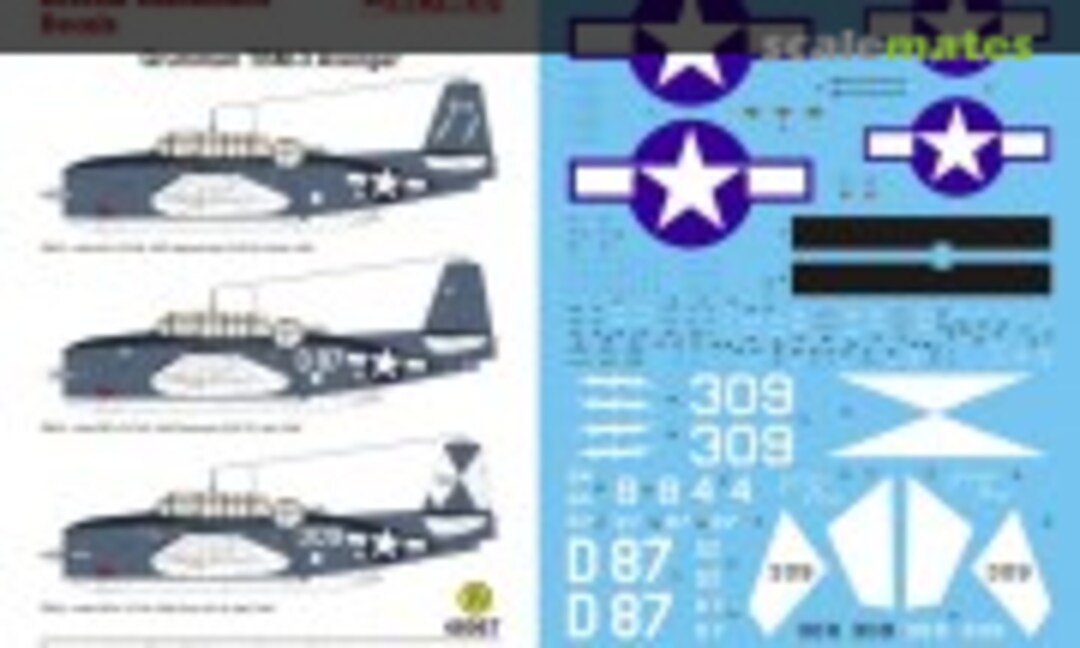 1:48 Grumman TBM-3 Avenger (Techmod 48067) 48067