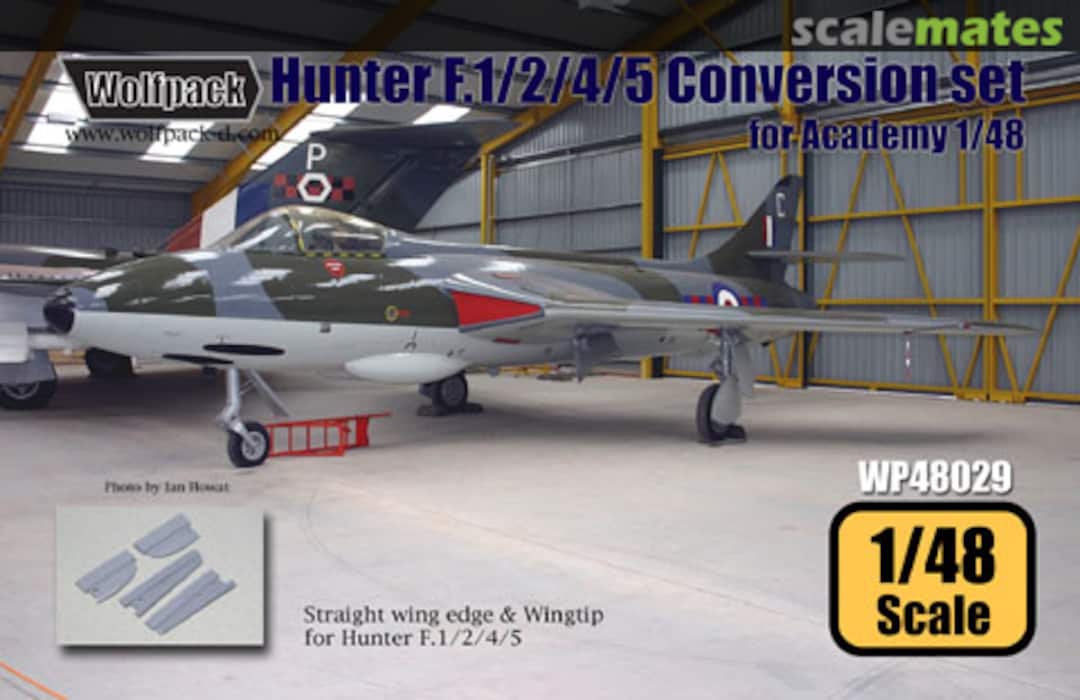 Boxart Hawker Hunter F.1/2/3/4 Conversion Set WP48029 Wolfpack Boxart Hawker Hunter F.1/2/3/4 Conversion Set WP48029 Wolfpack
