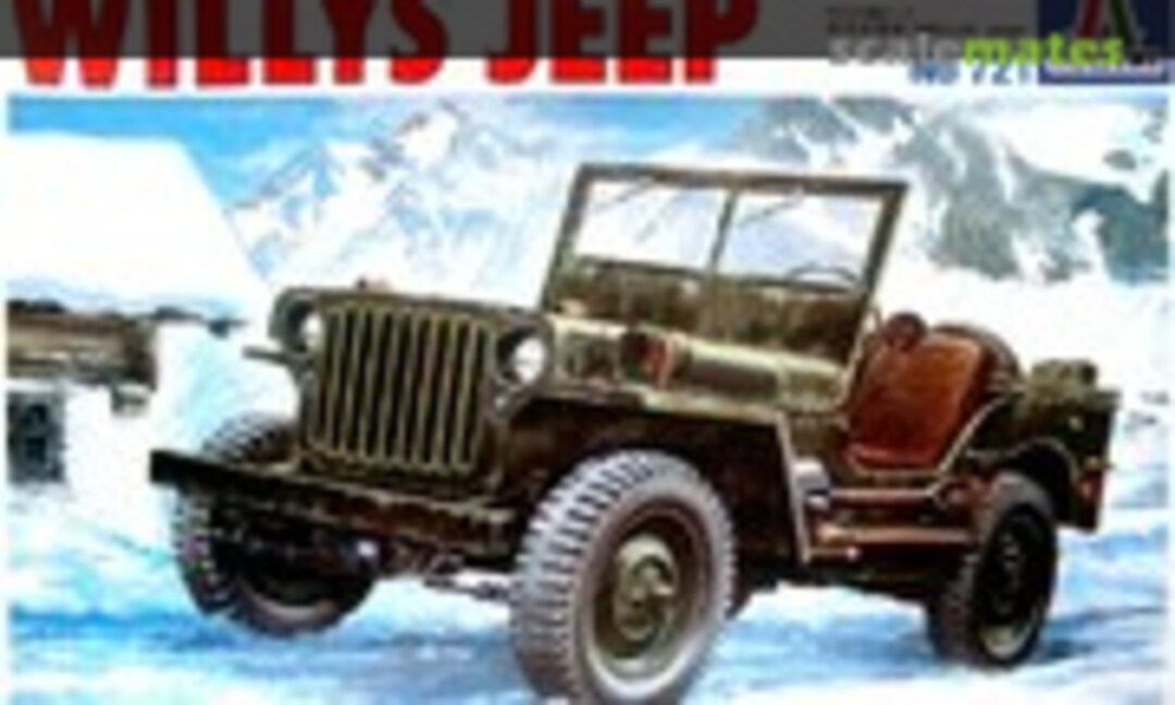 1:24 Willys Jeep (Italeri 721)