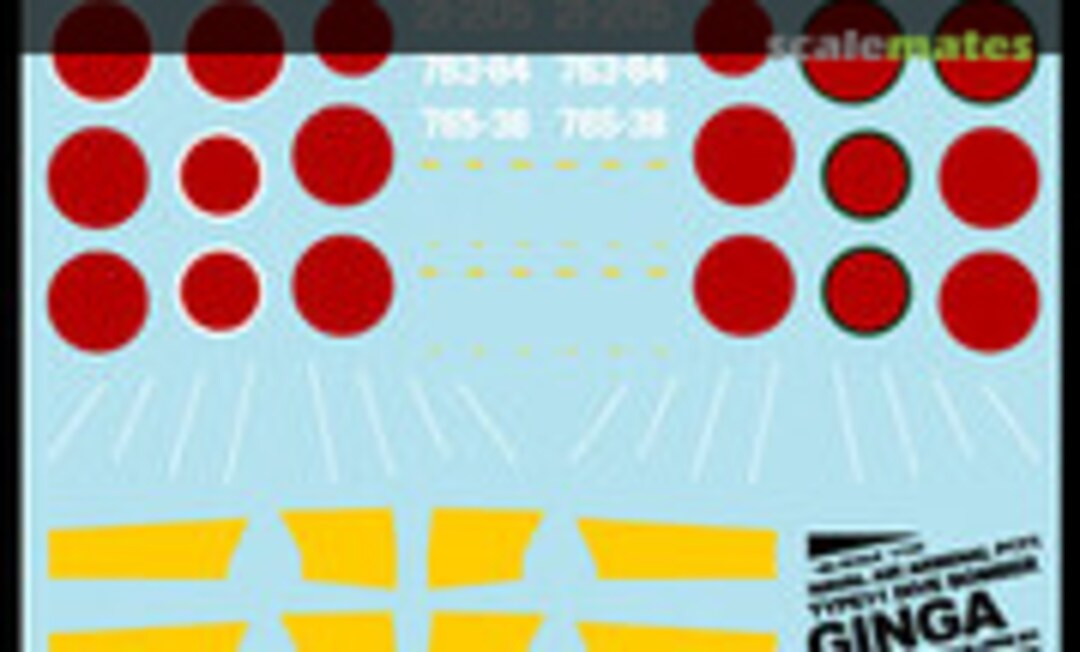 1:144 Naval Air Arsenal P1Y1 Type 11 Dive Bomber Ginga (MYK Design A-198) A-198