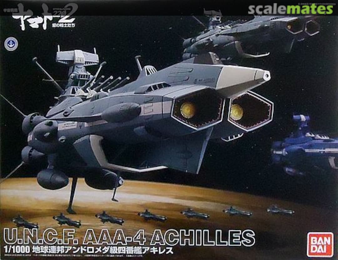 Boxart U.N.C.F. AAA-4 Achilles 0222954 Bandai Boxart U.N.C.F. AAA-4 Achilles 0222954 Bandai