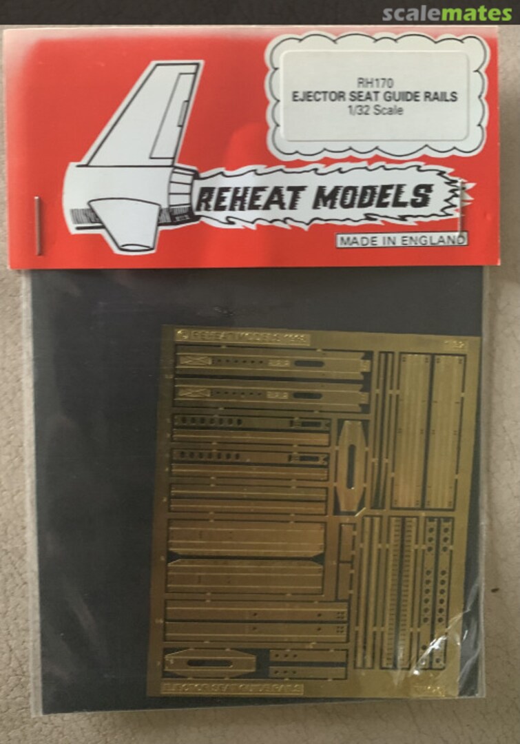 Boxart Ejector seat guide rails RH170 Reheat Models Boxart Ejector seat guide rails RH170 Reheat Models