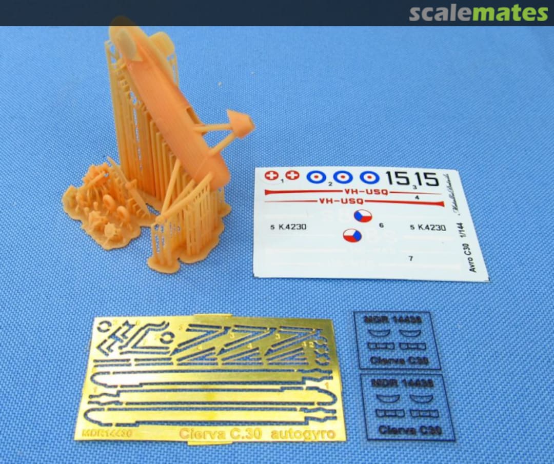 Boxart Cierva C.30 MDR14436 Metallic Details Boxart Cierva C.30 MDR14436 Metallic Details