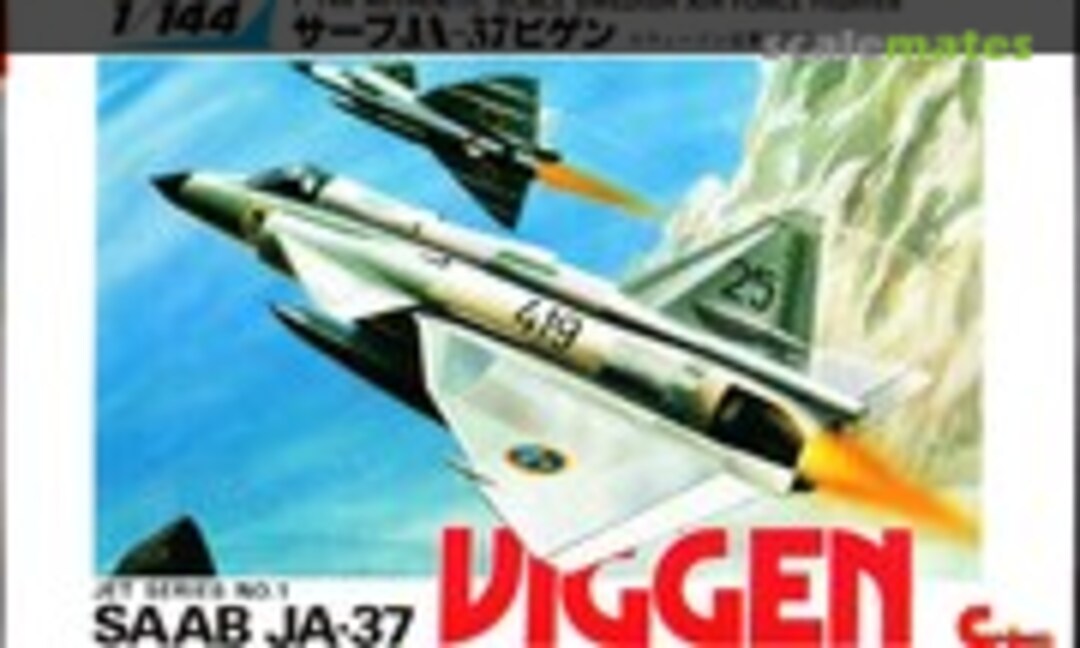 1:144 Saab JA-37 Viggen (Crown 31101)