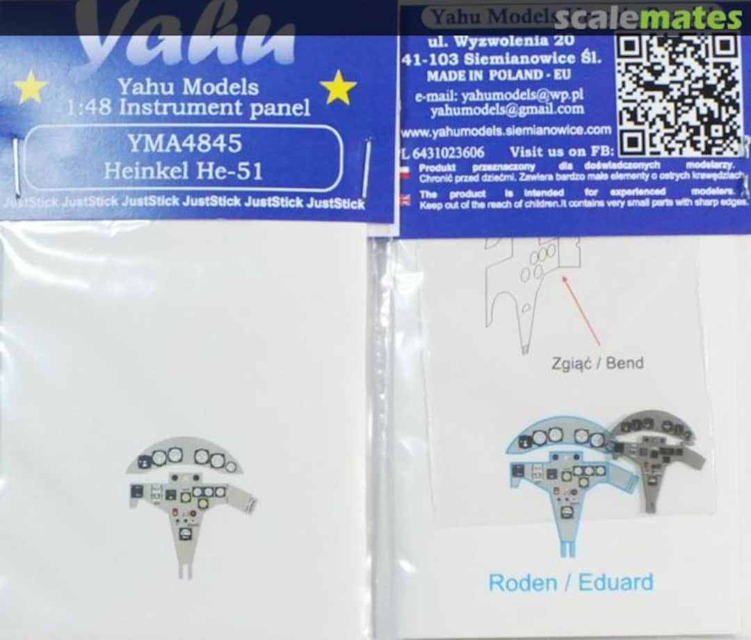 Boxart Heinkel He-51 YMA4845 Yahu Models