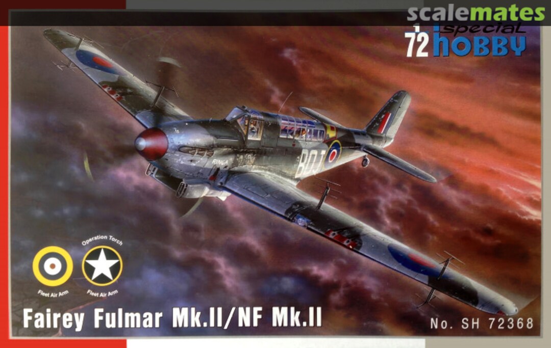 Boxart Fairey Fulmar Mk.II/NF Mk.II SH 72368 Special Hobby Boxart Fairey Fulmar Mk.II/NF Mk.II SH 72368 Special Hobby