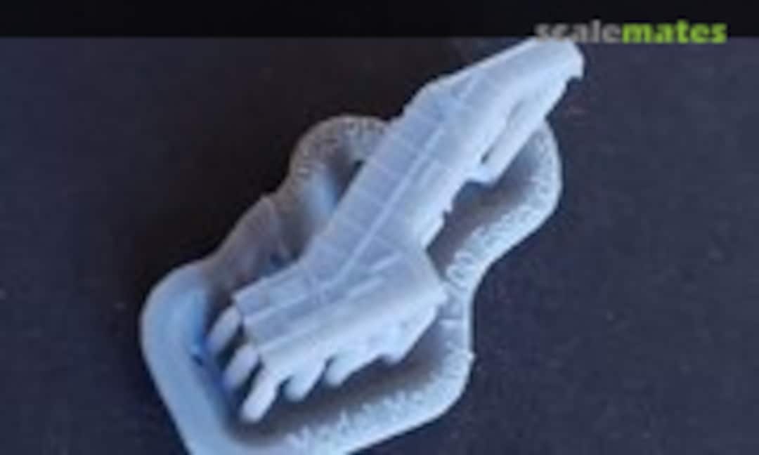 1:700 Essex class Enclosed Electric Stairway (escalator) (Model Monkey 700-EssexEscalator) 700-EssexEscalator