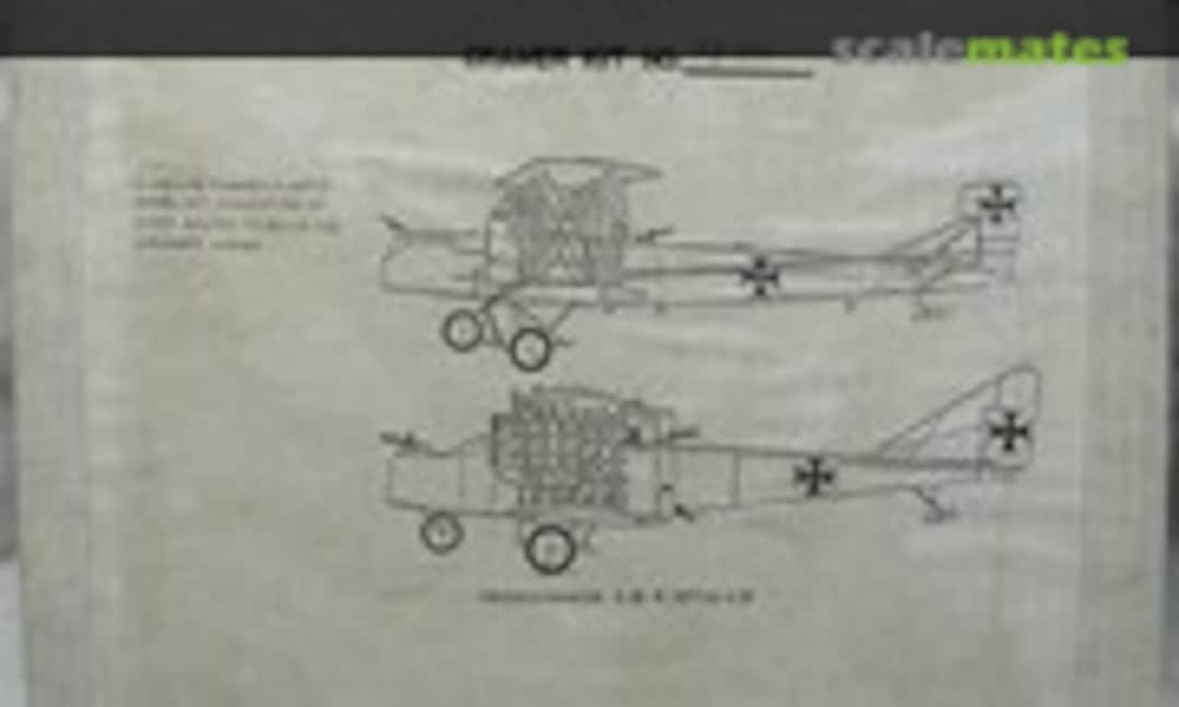 1:72 Friedrichshafen G.III & Gotha G.V (Cramer Craft 72-011) 72-011