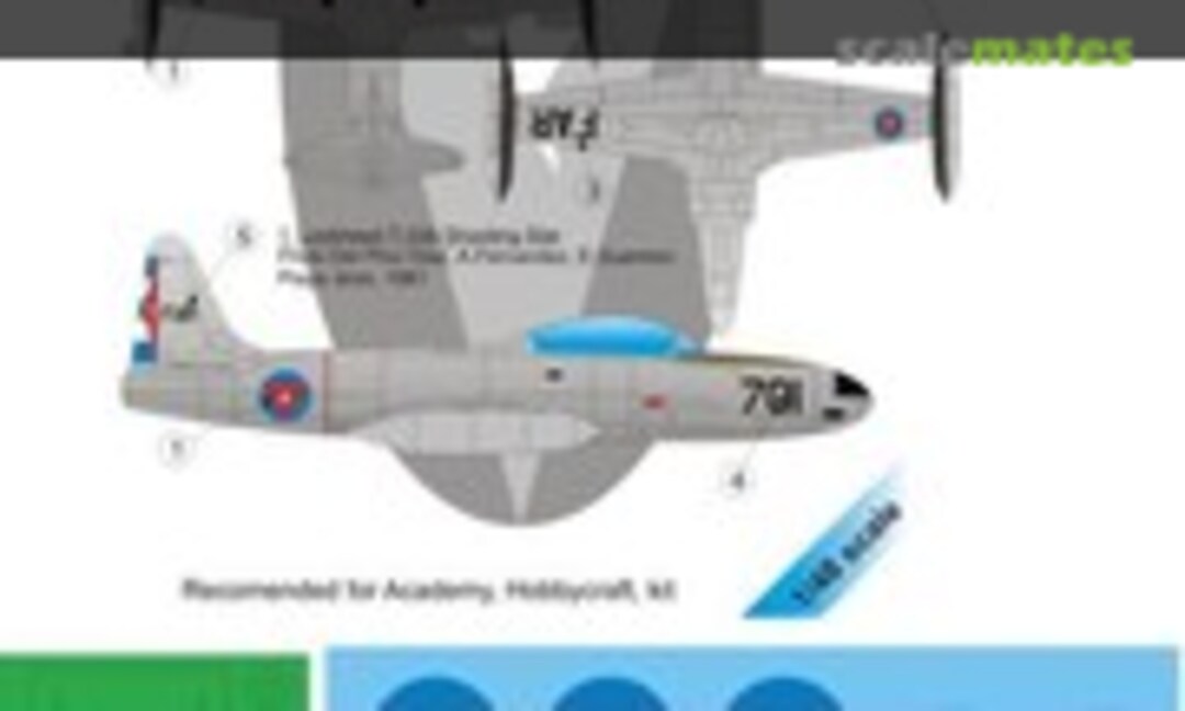 1:48 Lockheed T-33 Shooting Star over Playa Jiron (LF Models C48100) C48100