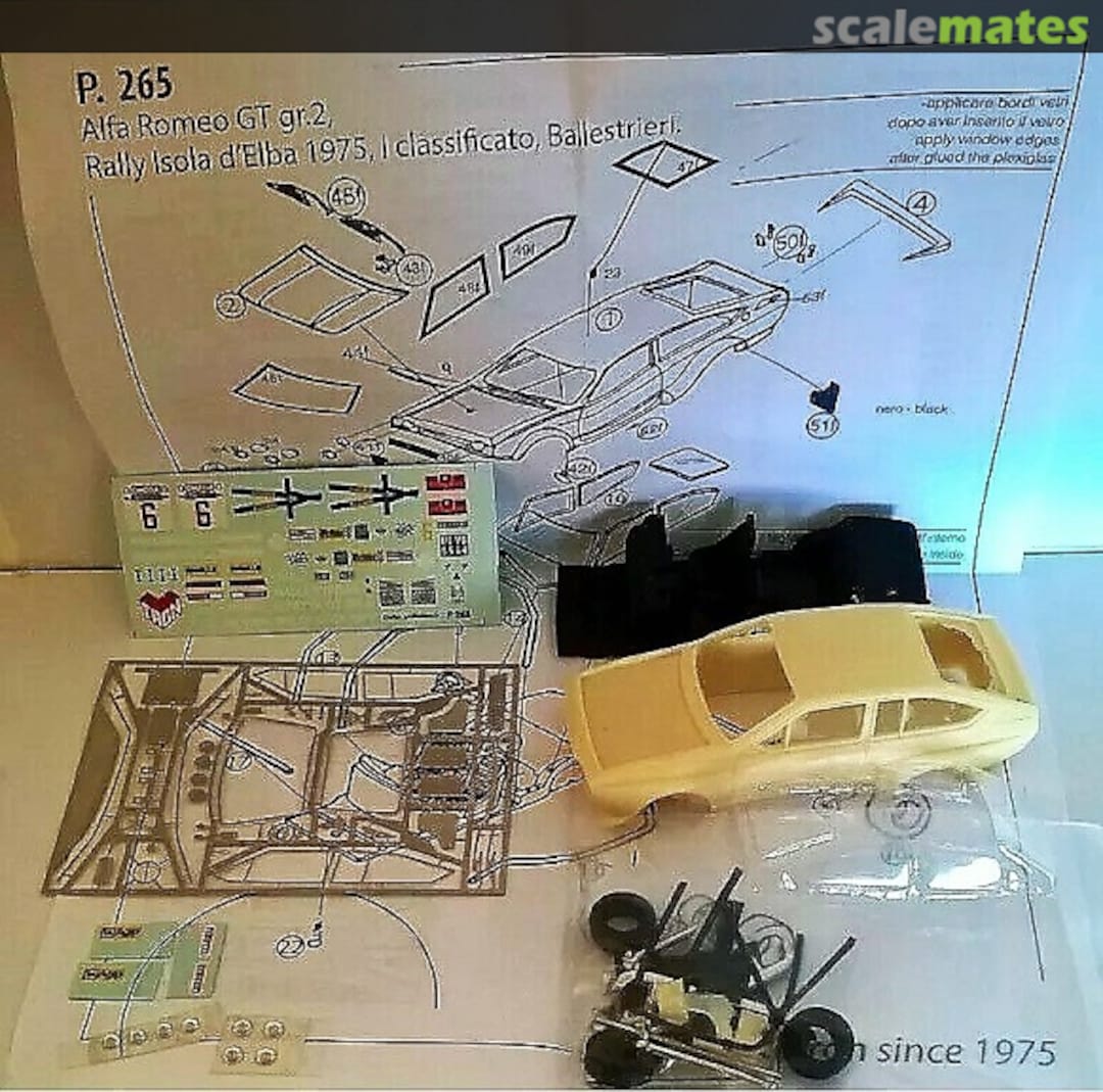Boxart Alfa Romeo Alfetta GT P265 Tron Boxart Alfa Romeo Alfetta GT P265 Tron