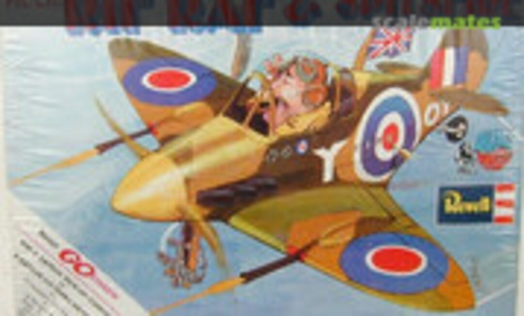 No Flt. Lft. RIF RAF and his Spitsfire (Revell H-192:225)
