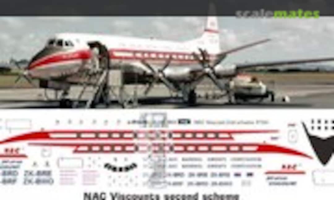 1:96 NAC Viscount 2nd scheme (Oldmodels Decals OMD0543) OMD0543