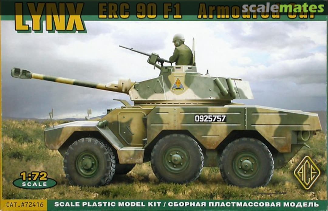 Boxart ERC 90 F1 Lynx 72416 ACE Boxart ERC 90 F1 Lynx 72416 ACE