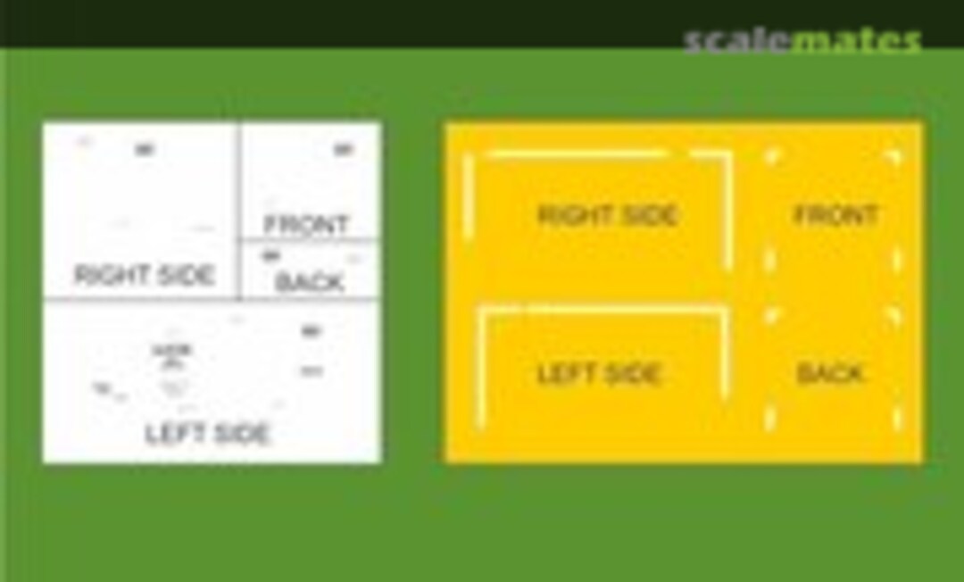 1:144 Decals for the USAF MD-3 Ground Power Unit (Aircraft In Miniature Ltd GED144011)