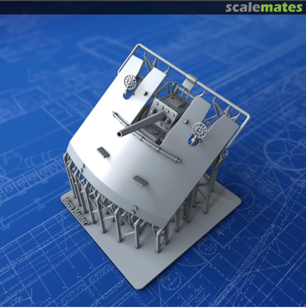 Boxart 3-pdr 1.85”/40 (47 mm) MKV Mounting MM1781P Micro Master Boxart 3-pdr 1.85”/40 (47 mm) MKV Mounting MM1781P Micro Master