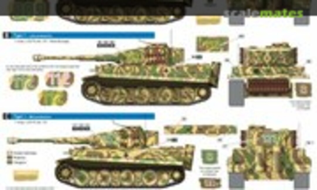 1:72 Tigers of s.SS - Panzer Abteilung 101 (Bison Decals 72011) 72011