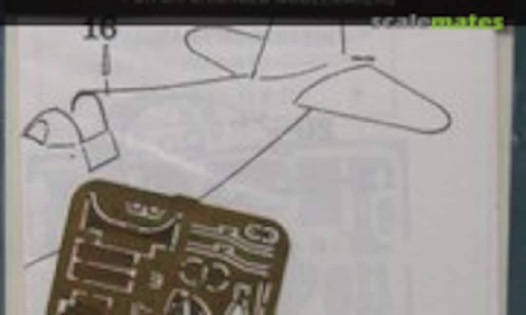 1:48 Fiat G-50 cockpit (Eduard 48032) 48032