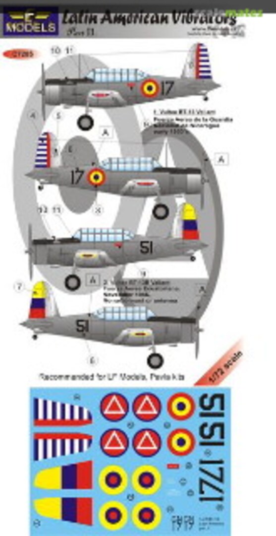 Boxart LATIN American VIBRATORS Part II. C7285 LF Models Boxart LATIN American VIBRATORS Part II. C7285 LF Models