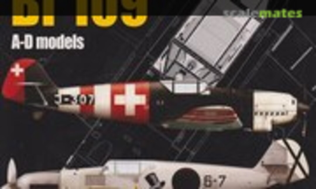 No Messerschmitt Bf 109 A-D models (Kagero Topdrawings 12)