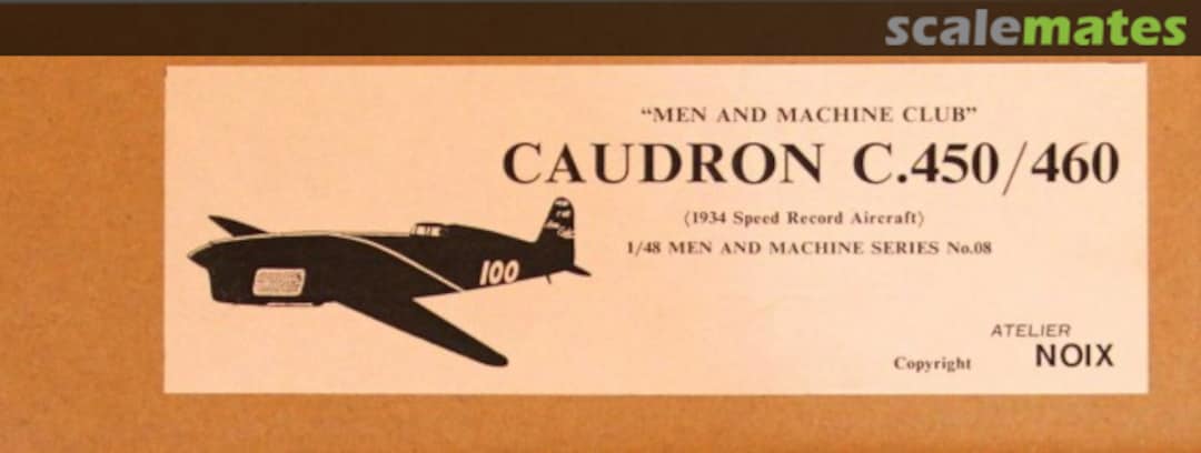 Boxart Caudron C.450/460 48-08 NOIX Models Boxart Caudron C.450/460 48-08 NOIX Models