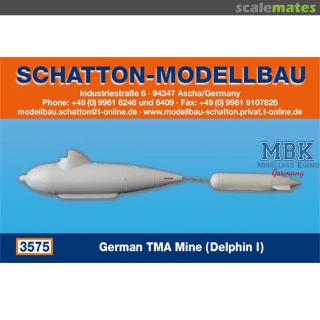 Boxart German TMA Mine (Delphin I) 3575 Schatton Modellbau Boxart German TMA Mine (Delphin I) 3575 Schatton Modellbau