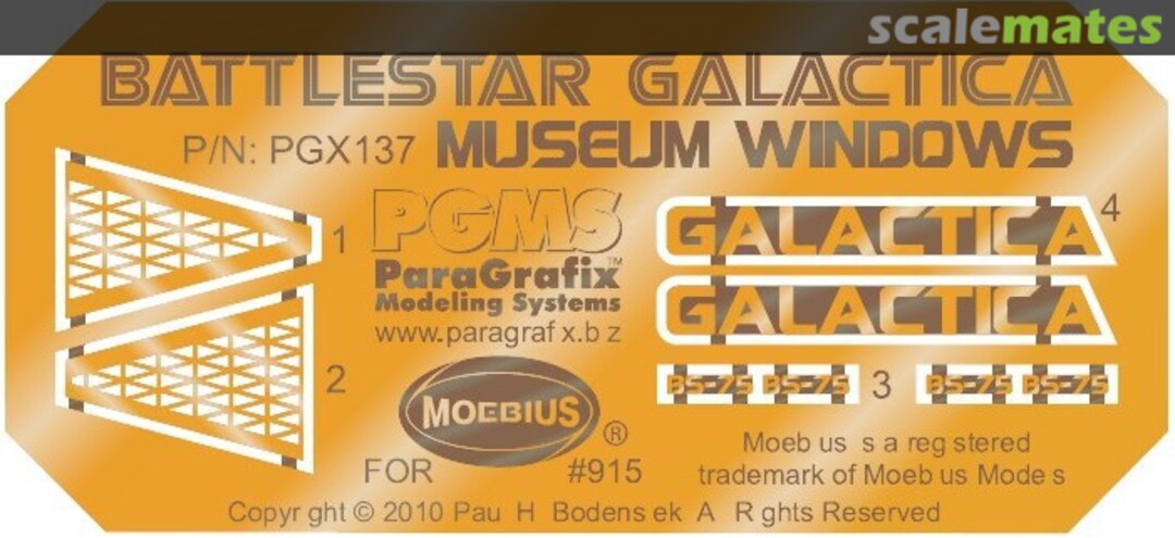 Boxart Battlestar Galactica Museum Windows PGX137 ParaGrafix Modeling Systems Boxart Battlestar Galactica Museum Windows PGX137 ParaGrafix Modeling Systems