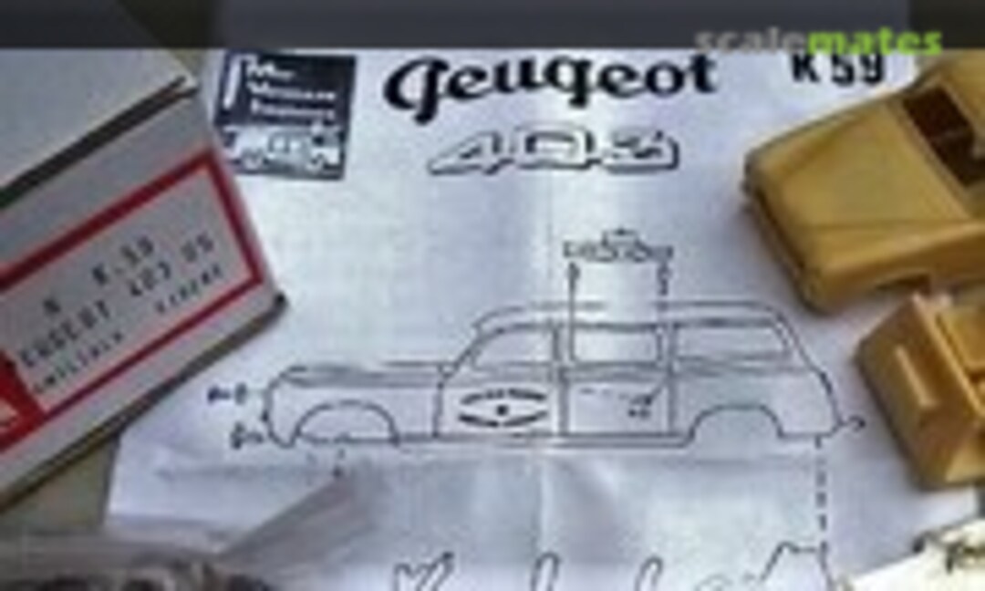 Peugeot 403 U5 (Mini Véhicules Incendies K59)