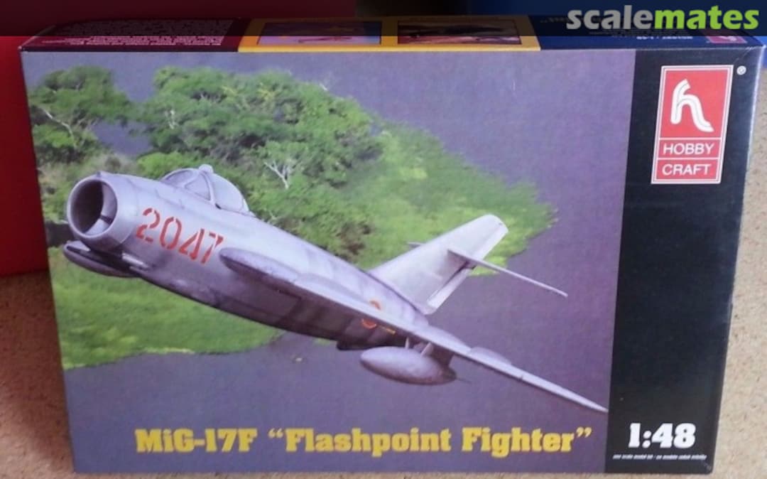 Boxart MiG 17F "Flashpoint Fighter" HC1437 Hobbycraft Boxart MiG 17F "Flashpoint Fighter" HC1437 Hobbycraft
