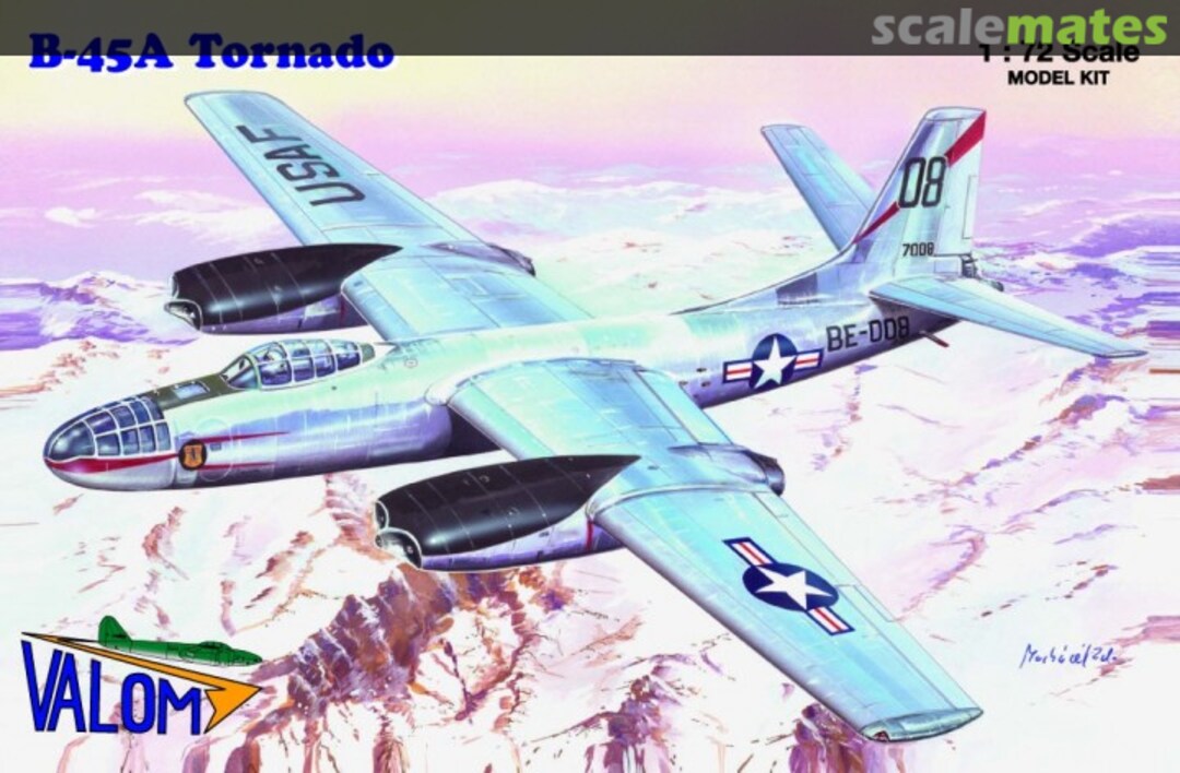 Boxart B-45A Tornado 72120 Valom Boxart B-45A Tornado 72120 Valom
