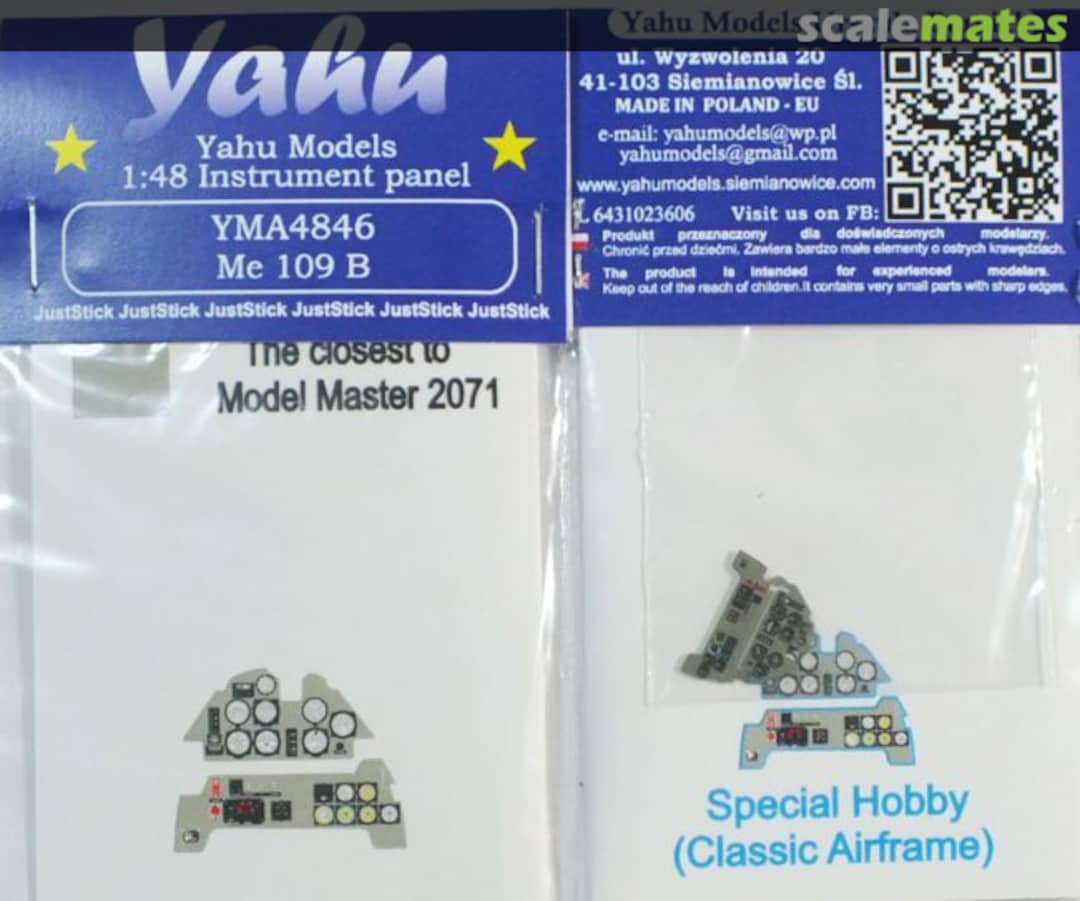 Boxart Me 109 B YMA4846 Yahu Models