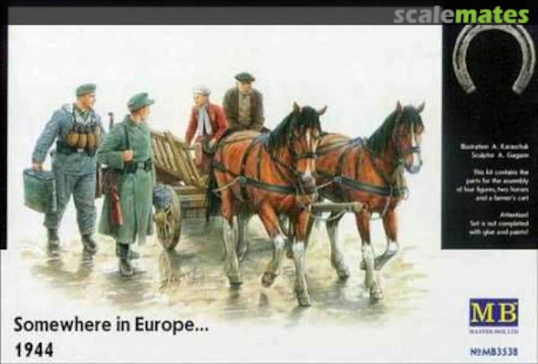 Boxart Somewhere in Europe... MB3538 Master Box Boxart Somewhere in Europe... MB3538 Master Box