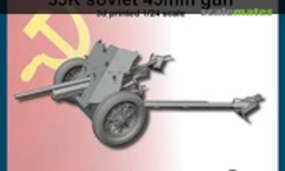 1:24 53K soviet 45mm gun (FC Model Trend 24413)