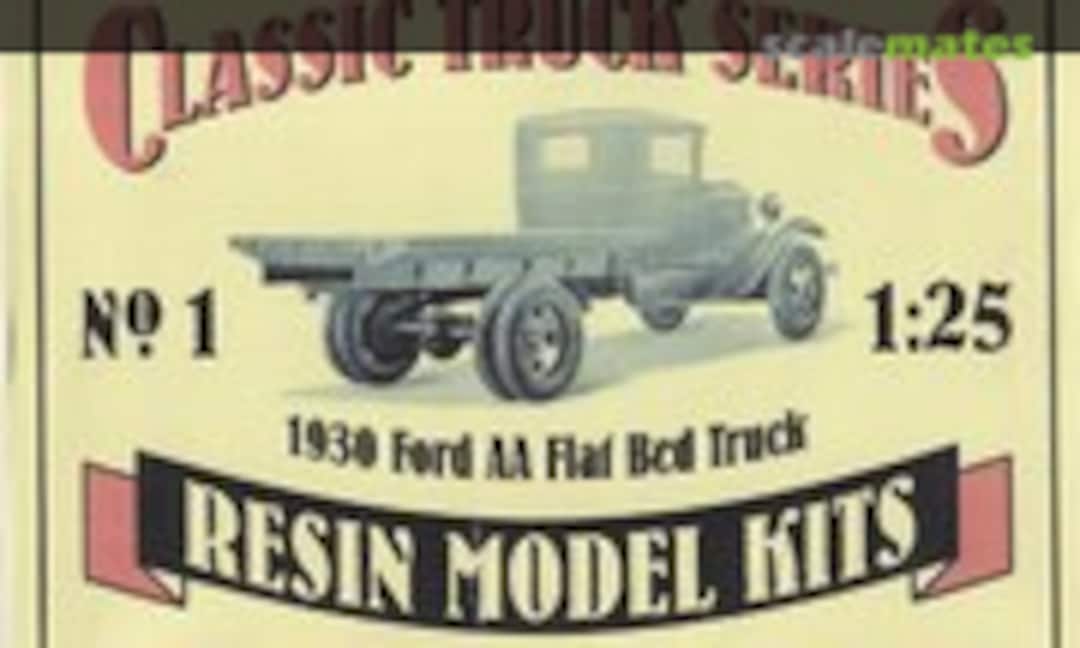 1:25 1930 Ford AA Flat Bed Truck (Classic Truck Series #1) #1