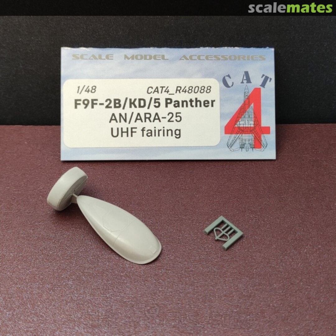 Boxart F9F-2B/KD/5 Panther AN/ARA-25 UHF fairing CAT4-R48088 CAT4 Boxart F9F-2B/KD/5 Panther AN/ARA-25 UHF fairing CAT4-R48088 CAT4