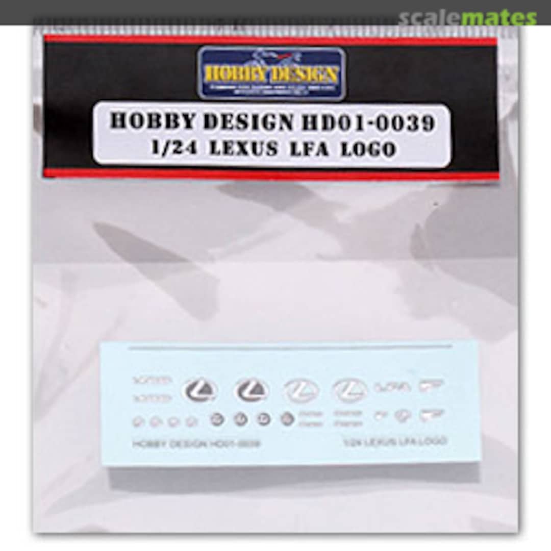 Boxart Lexus LFA HD01-0039 Hobby Design Boxart Lexus LFA HD01-0039 Hobby Design