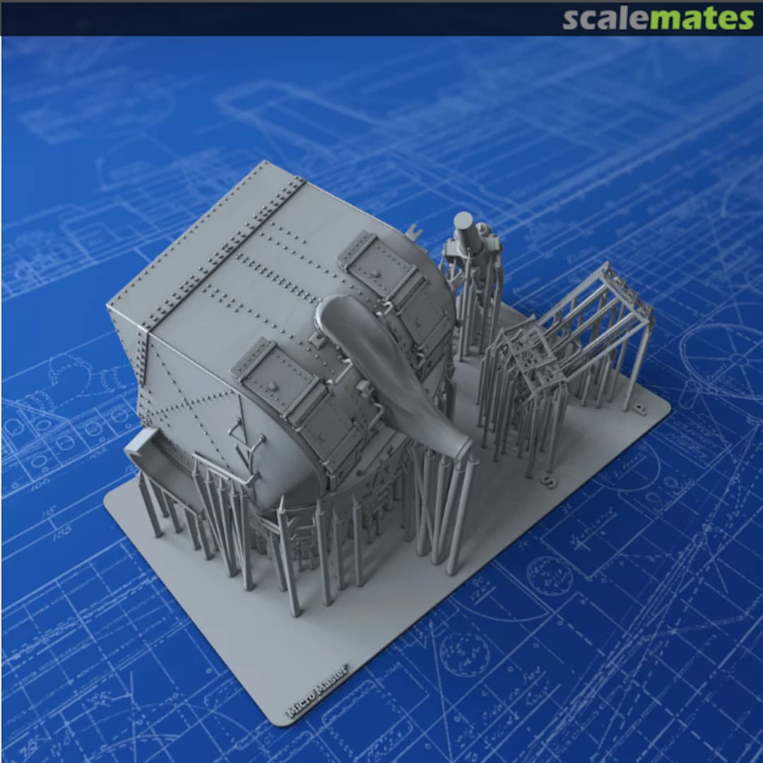 Boxart 4"/45 (10.2cm) QF MKV HA MKIII** MM1009P Micro Master Boxart 4"/45 (10.2cm) QF MKV HA MKIII** MM1009P Micro Master