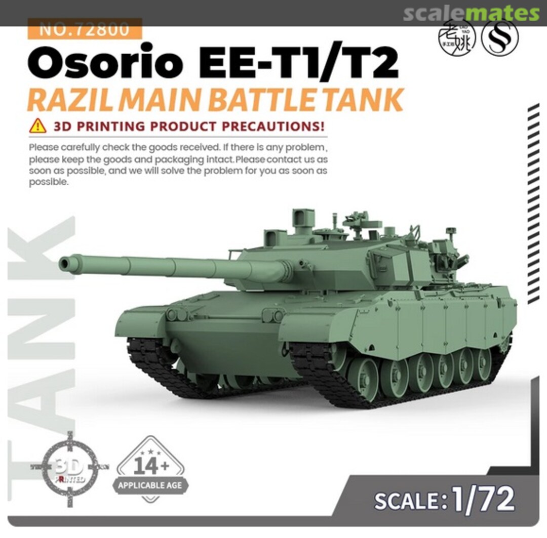 Boxart Osorio EE-T1/T2 72800 SSMODEL