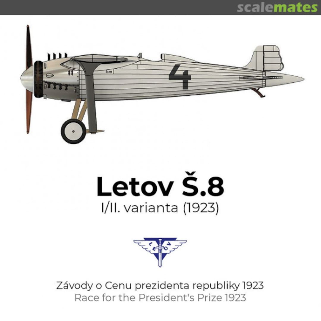 Boxart Letov Š.8 48010 Airmastr (Malý-Strmiska) Boxart Letov Š.8 48010 Airmastr (Malý-Strmiska)