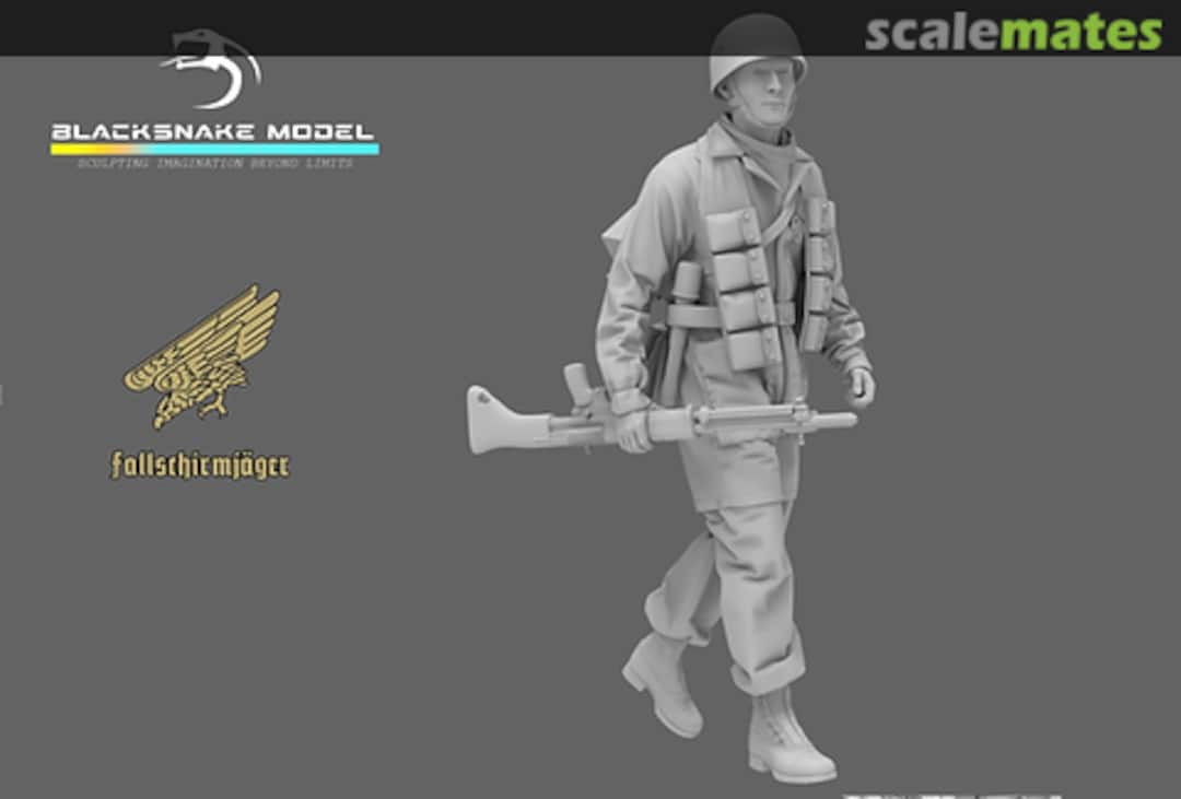 Boxart Fallschirmjäger Rifleman with FG42 FSJ-07 BlackSnake Model Boxart Fallschirmjäger Rifleman with FG42 FSJ-07 BlackSnake Model