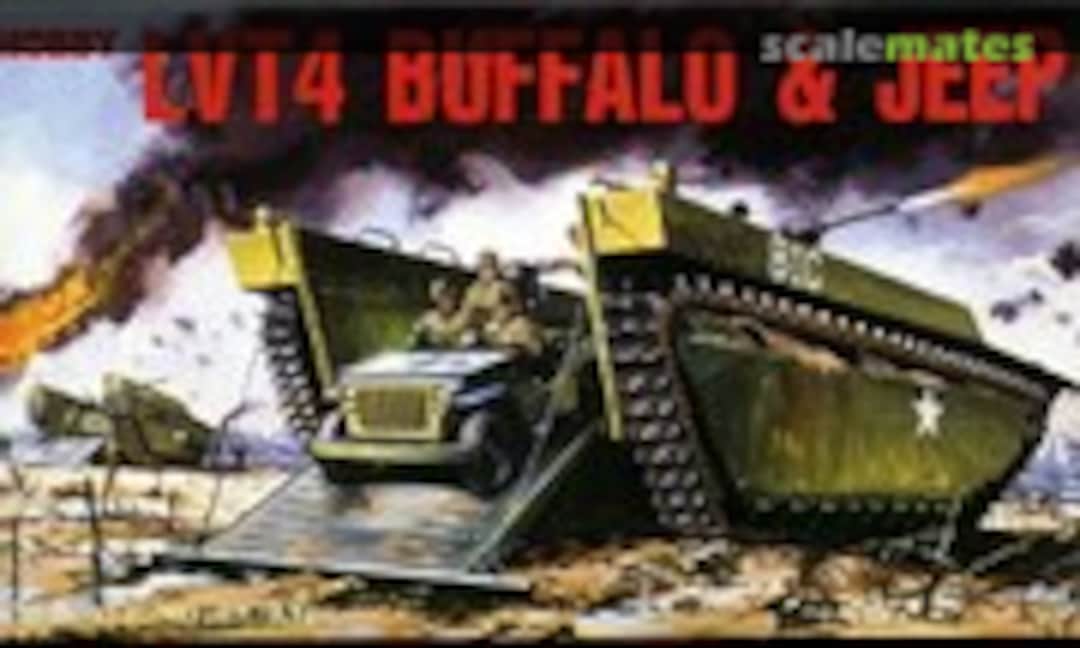1:76 LVT4 Buffalo &amp; Jeep (Tsukuda Hobby 876W01)