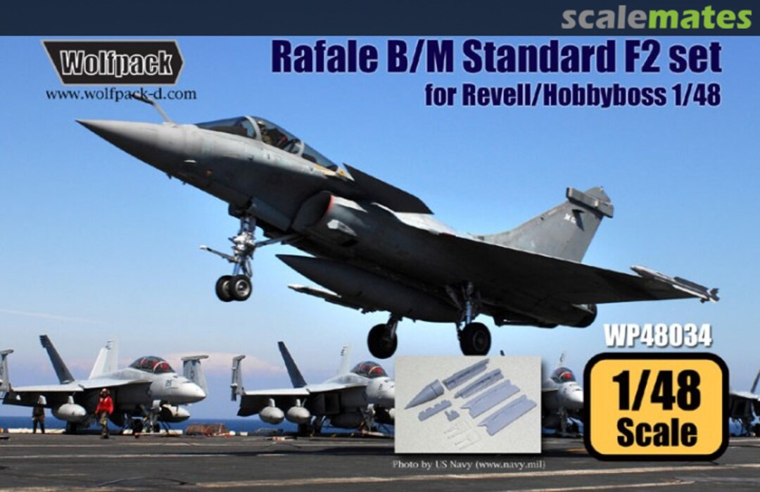 Boxart Dassault Rafale B/M Standard F2 - Update Set WP48034 Wolfpack Boxart Dassault Rafale B/M Standard F2 - Update Set WP48034 Wolfpack