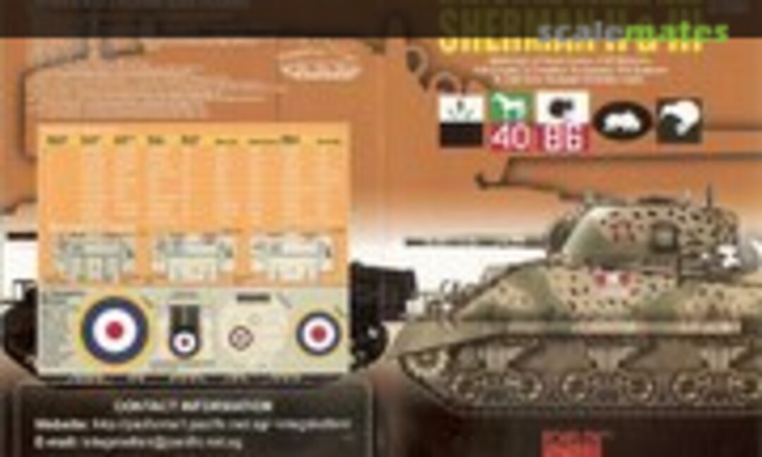1:35 M4A1 & M4A2 Medium Tank, Sherman II & III (Echelon Fine Details ALT352003) ALT352003
