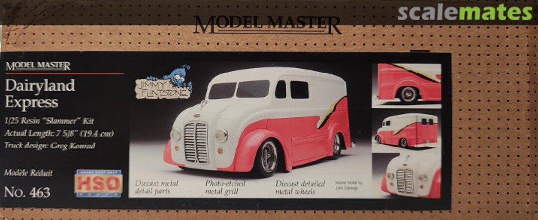 Boxart Dairyland Express 463 Testors/Jimmy Flintstone Boxart Dairyland Express 463 Testors/Jimmy Flintstone