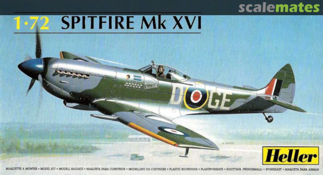 Boxart Spitfire Mk XVI 80282 Heller Boxart Spitfire Mk XVI 80282 Heller