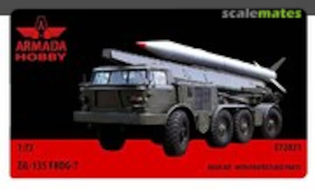 ZIL-135 FROG-7 (LUNA) 8 wheeled missile launcher (Armada Hobby E72021)